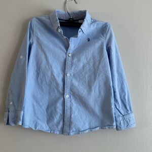 Okaidi 6A/Y 118 cm Light Blue Boys Shirt